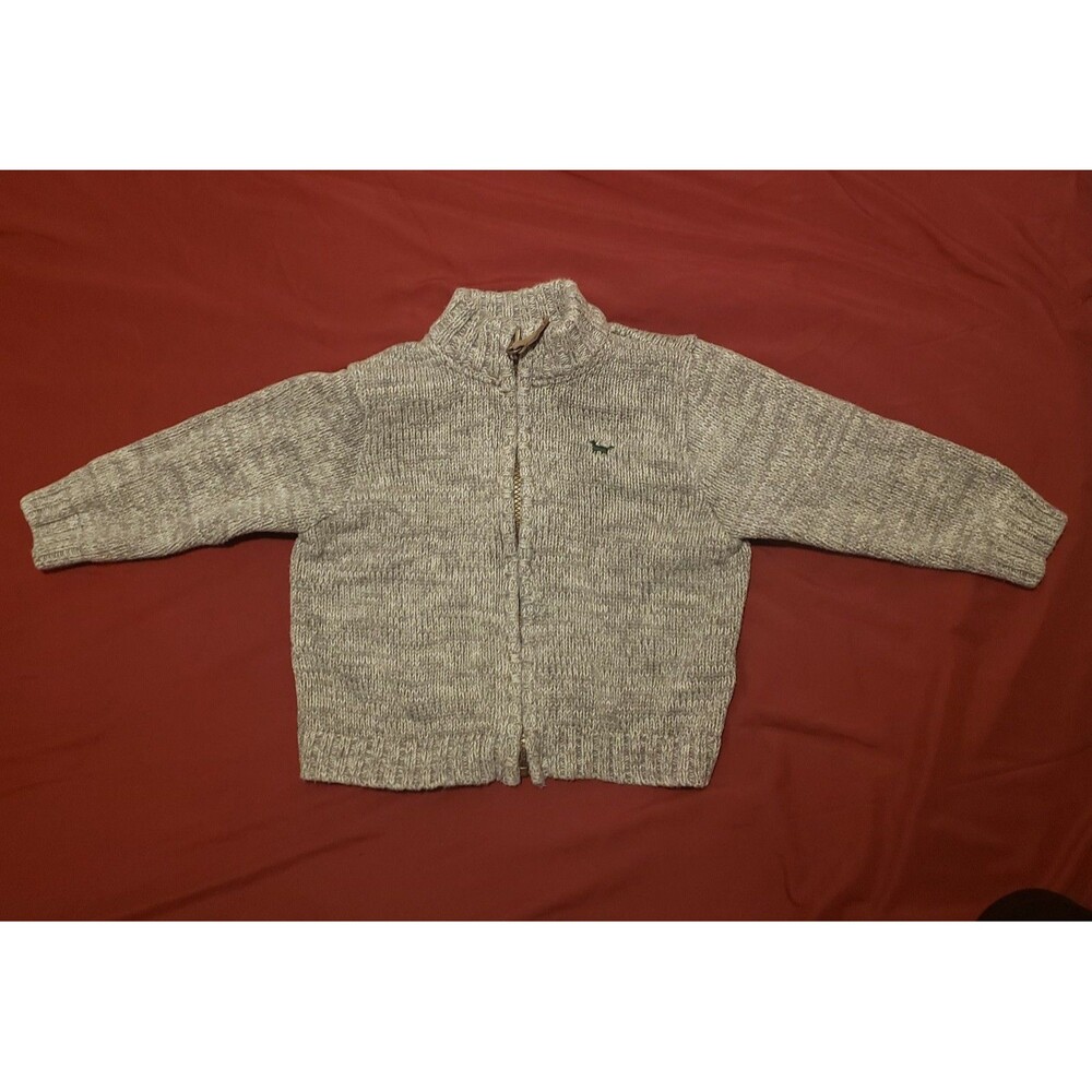 Boy's Carter Sweater with Zipper - Gently used 24 month.